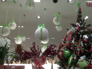 Balloons, Jingle Bells, and Sticks office