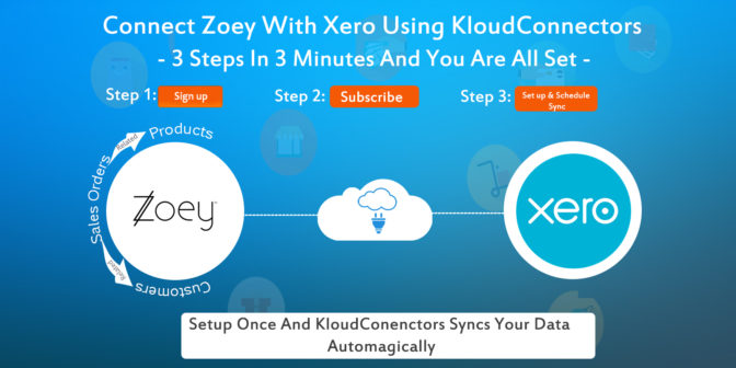 Zoey To XERO Connector