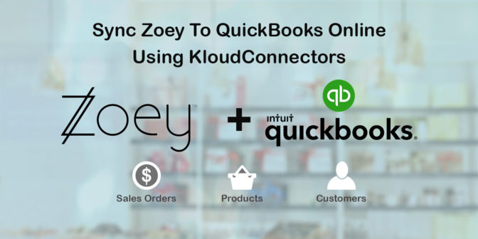 Zoey and QuickBooks Online Connector is here !